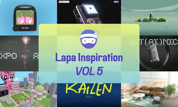 Lapa Inspiration #5 - Best 3D Websites