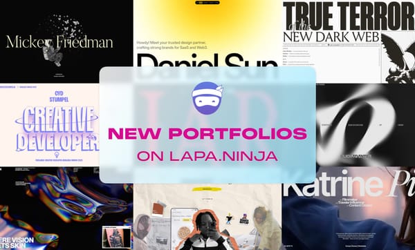 Lapa Inspiration #11: Get Inspired with These Jaw-Dropping Portfolio Websites 🚀